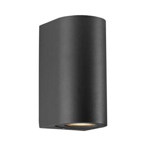 Nordlux Nordlux - Venkovní nástěnné svítidlo CANTO 2xGU10/28W/230V IP44 černá
