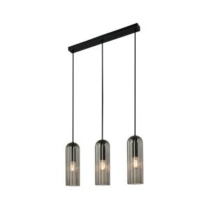 Nordlux Nordlux - Lustr na lanku MIELLA 3xE27/25W/230V černá/kouřová