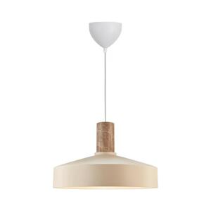 Nordlux Nordlux - Lustr na lanku ELVAS 1xE27/60W/230V pr. 37,5 cm béžová