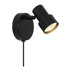 Nordlux Nordlux - Nástěnné bodové svítidlo BOSTON 1xGU10/5W/230V černá