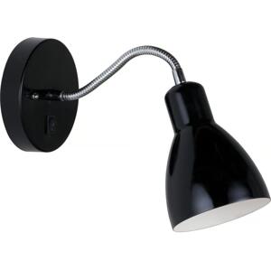 Nordlux Nordlux - Nástěnná lampa CYCLONE 1xE14/15W/230V černá