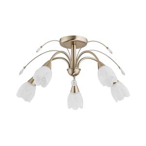 Stropní svítidlo BASTER 5xE14/10W/230V zlatá