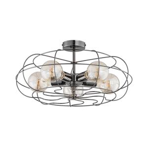 Stropní svítidlo LOTOS 5xE27/15W/230V antracit