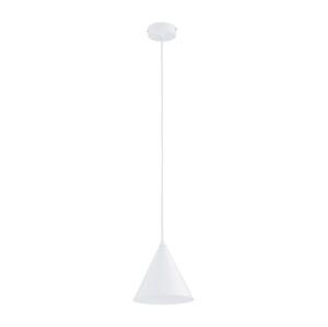 Lustr na lanku FABO 1xE27/15W/230V bílá