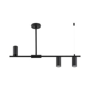 Lustr na tyči URANOS 3xGU10/10W/230V černá