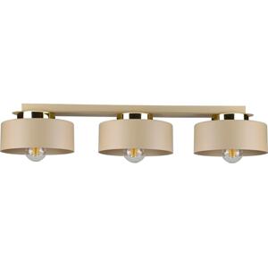 Keter Lighting Stropní svítidlo IGNIA 3xE27/60W/230V taupe 3390