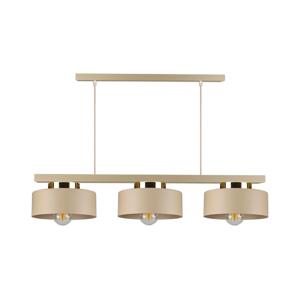 Keter Lighting Lustr na lanku IGNIA 3xE27/60W/230V taupe 3392