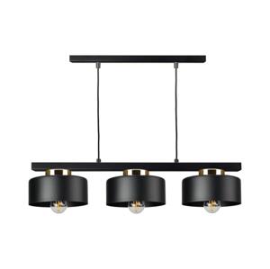 Keter Lighting Lustr na lanku IGNIA 3xE27/60W/230V černá 3397