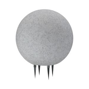 Venkovní lampa ARGENTO 1xE27/15W/230V pr. 30 cm IP65 šedá