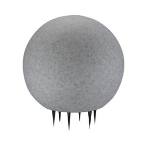 Venkovní lampa ARGENTO 1xE27/15W/230V pr. 40 cm IP65 šedá