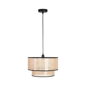 Lustr na lanku TAKARA 1xE27/20W/230V pr. 40 cm béžová
