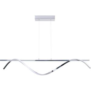 LED Lustr na lanku RUMBA LED/23W/230V 4000K lesklý chrom