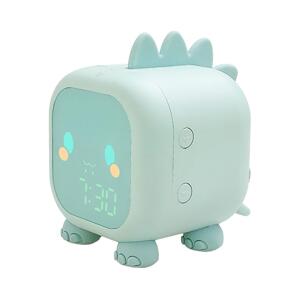 LED RGBW Stmívatelná dětská noční lampička s budíkem FILIP LED/1,5W/5V 1500 mAh