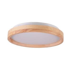 LED Stropní svítidlo JANUSZ LED/12W/230V pr. 27 cm IP44 dub