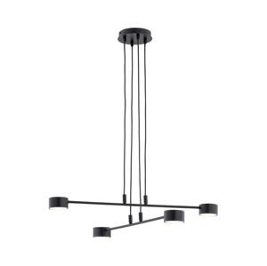 EMIBIG Lustr na lanku MODUS 4xGX53/12W/230V černá