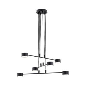 EMIBIG Lustr na lanku MODUS 6xGX53/12W/230V černá