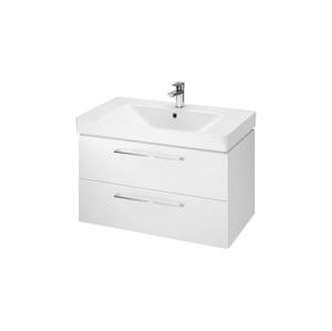 Cersanit Cersanit S801-338-DSM - Závěsná koupelnová skříňka s umyvadlem ELODY 80 cm bílá