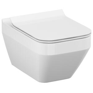 Cersanit Cersanit S701-213-ECO - Závěsné WC s prkénkem CREA keramika/bílá