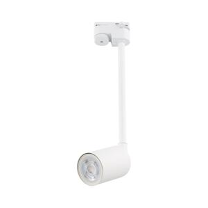 Lustr na tyči do lištového systému TOP 1xGU10/10W/230V bílá