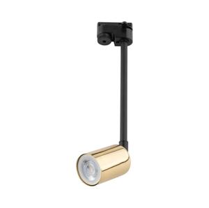 Lustr na tyči do lištového systému TOP 1xGU10/10W/230V zlatá/černá