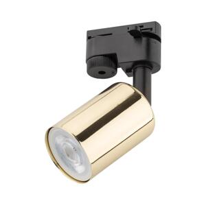 Bodové svítidlo do lištového systému TOP 1xGU10/10W/230V zlatá/černá