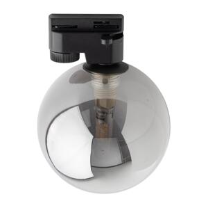 Stropní svítidlo do lištového systému TRACER 1xG9/8W/230V černá/kouřová černá