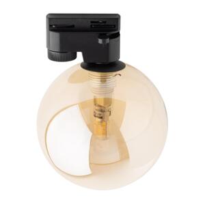 Stropní svítidlo do lištového systému TRACER 1xG9/8W/230V černá/kouřová béžová