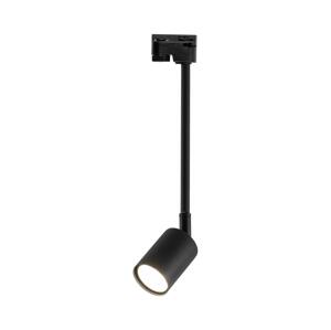 Lustr na tyči do lištového systému TOP 1xGU10/10W/230V černá