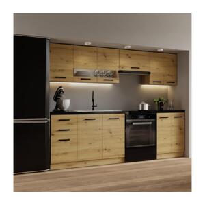 BWS Kuchyňská linka ROSALIA 240 cm dub craft Romantica 240