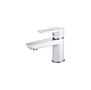 Cersanit Cersanit S951-047 - Umyvadlová baterie MILLE 13,4 cm bílá + výpusť