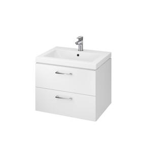 Cersanit Cersanit S801-147-DSM - Závěsná koupelnová skříňka s umyvadlem ELODY 60 cm bílá