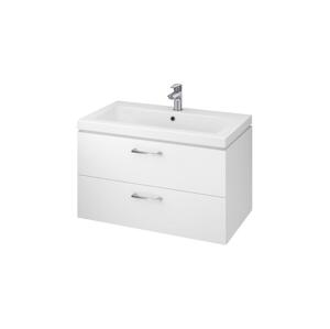 Cersanit Cersanit S801-149-DSM - Závěsná koupelnová skříňka s umyvadlem ELODY 80 cm bílá