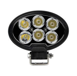 LED Bodové svítidlo pro automobil BLACK LED/60W/10-30V IP69 5700K oválný