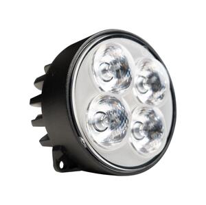 LED Bodové svítidlo pro traktor BLACK LED/20W/10-30V IP69 5700K kulatý