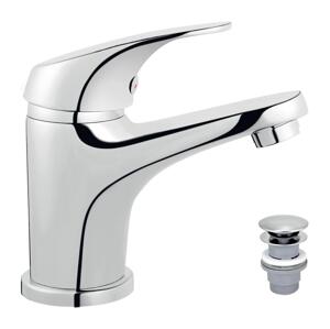 FERRO - Umyvadlová baterie + výpusť ONE lesklý chrom BFO2