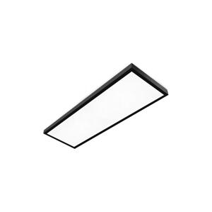 LED Přisazený panel BRISBANE LED/36W/230V 4000K 29,5x119 cm černá