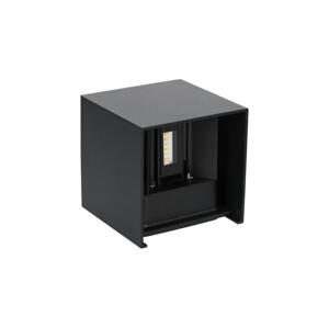 LED Venkovní nástěnné svítidlo QUERK 2xLED/3W/230V 3000K IP54 černá