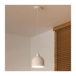 - Lustr na lanku IRONLINE 1xE27/15W/230V pr. 17 cm bílá