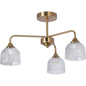 Lustr na tyči 3xE14/60W/230V zlatá
