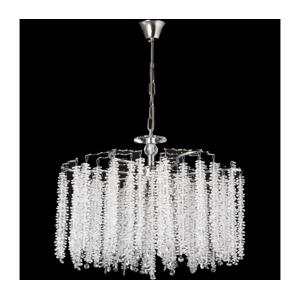 Lustr na řetězu 7xE14/60W/230V pr. 54 cm lesklý chrom