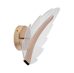 LED Nástěnné svítidlo LED/12W/230V zlatá
