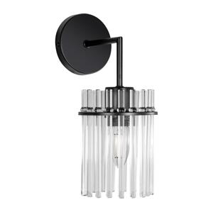 Nástěnná lampa 1xE27/60W/230V černá/čirá