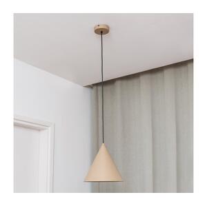 Lustr na lanku ETNA 1xE27/15W/230V pr. 25 cm béžová