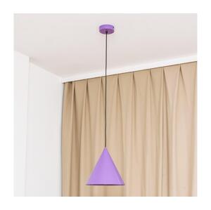 Lustr na lanku ETNA 1xE27/15W/230V pr. 25 cm fialová