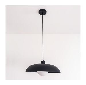 Lustr na lanku ECLIPSE 1xE27/15W/230V černá