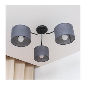Přisazený lustr ALBA 3xE27/15W/230V šedá