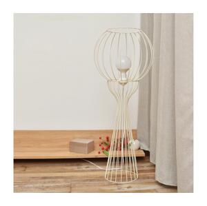 Stojací lampa MERCURE 1xE27/15W/230V krémová