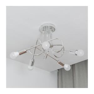 Přisazený lustr OXFORD 5xE27/15W/230V lesklý chrom