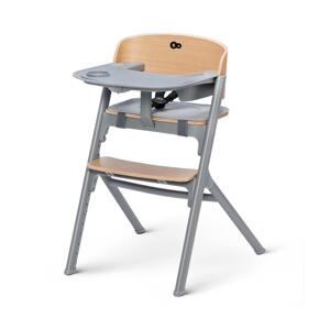 Kinderkraft KINDERKRAFT SELECT - Dětská jídelní židle 3v1 LIVY Premium dub