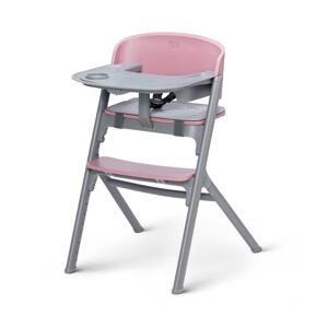 Kinderkraft KINDERKRAFT SELECT - Dětská jídelní židle 3v1 LIVY Premium Aster pink